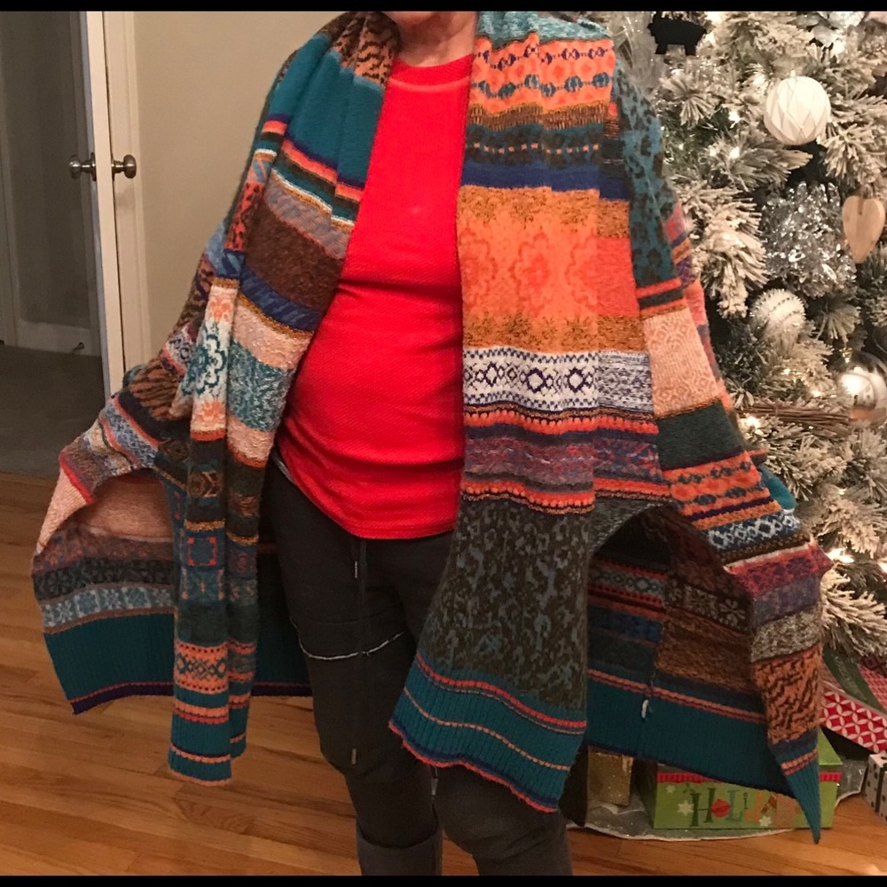 Free People wool cardigan.  Size M